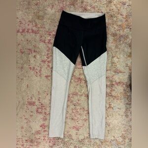 Outdoor Voices Black and Gray Leggings